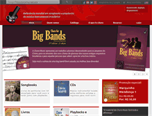 Tablet Screenshot of choromusic.com.br